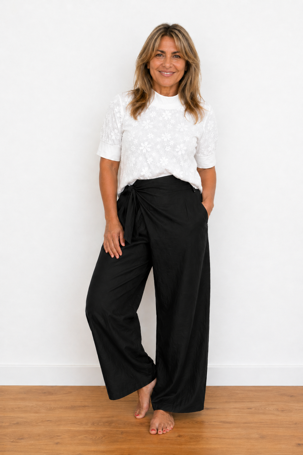 Pantalon D'Été Taille Haute Jolene