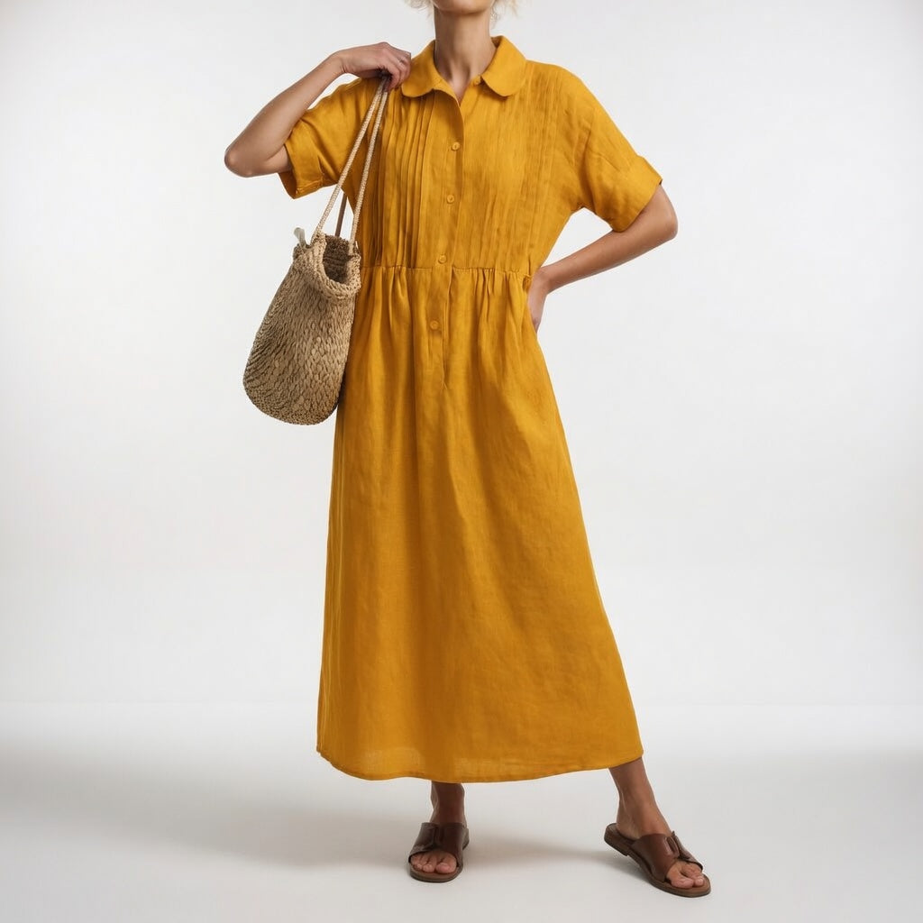Robe Chemise Fluide Estivale Lysandra