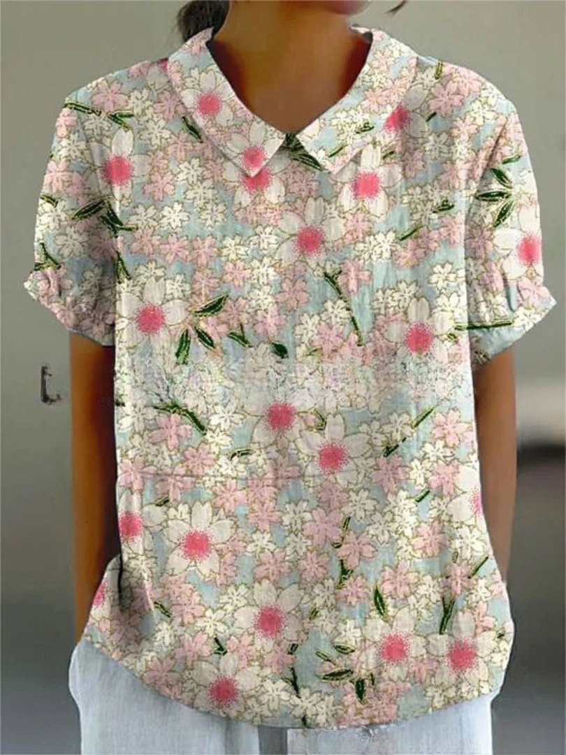 Chemise Fleurie Élégante Sofia