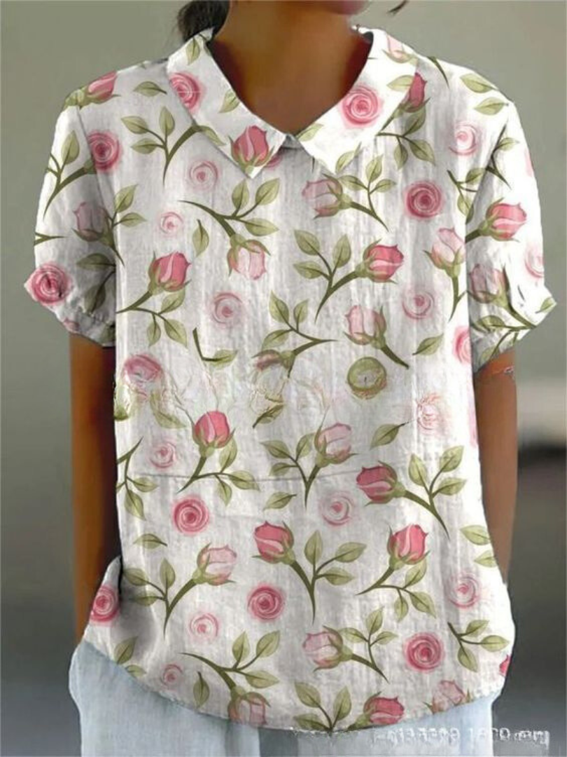 Chemise Fleurie Élégante Sofia