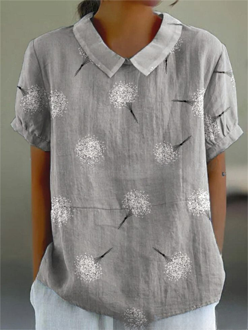 Chemise Fleurie Élégante Sofia