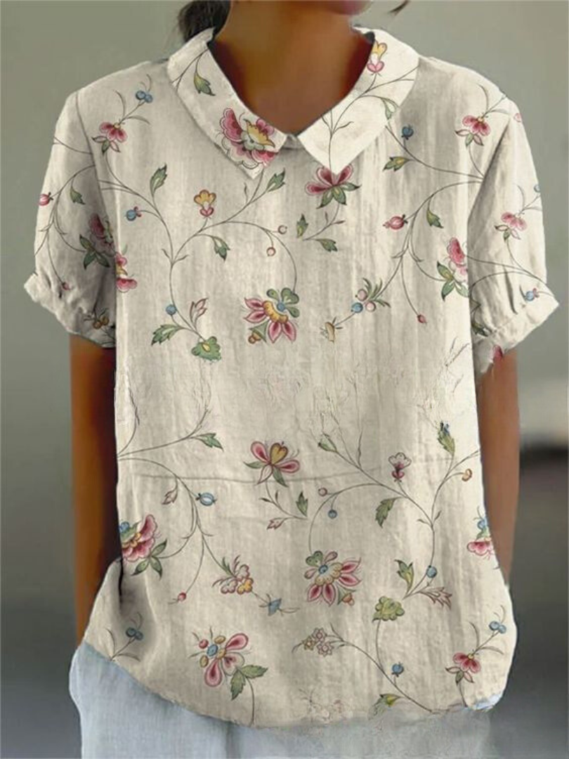 Chemise Fleurie Élégante Sofia