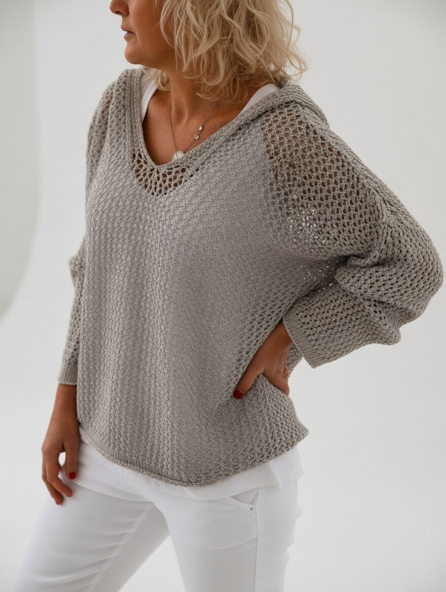 Pull Maille Ajourée Évarielle