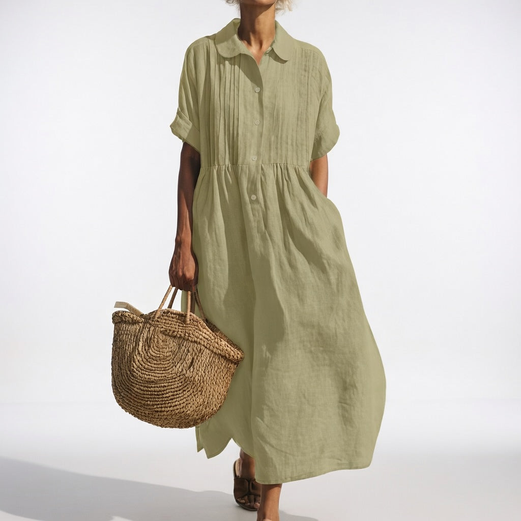 Robe Chemise Fluide Estivale Lysandra