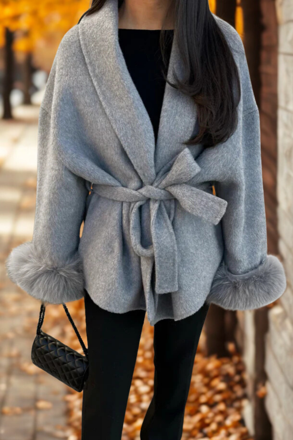 Manteau Fausse Fourrure