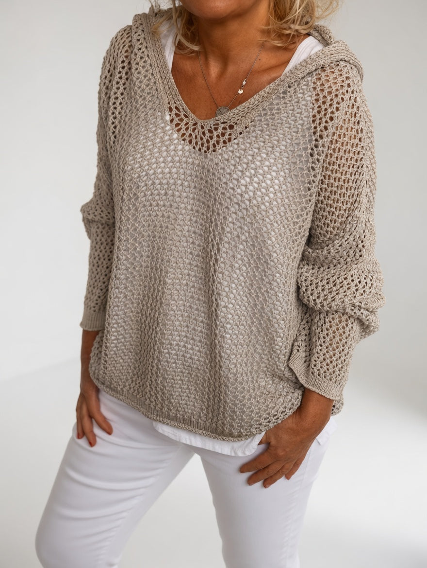 Pull Maille Ajourée Évarielle