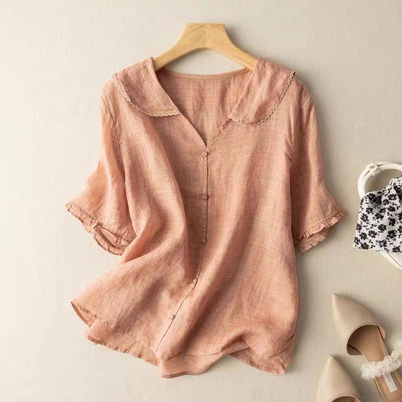 Blouse Aérienne en Lin Adèle