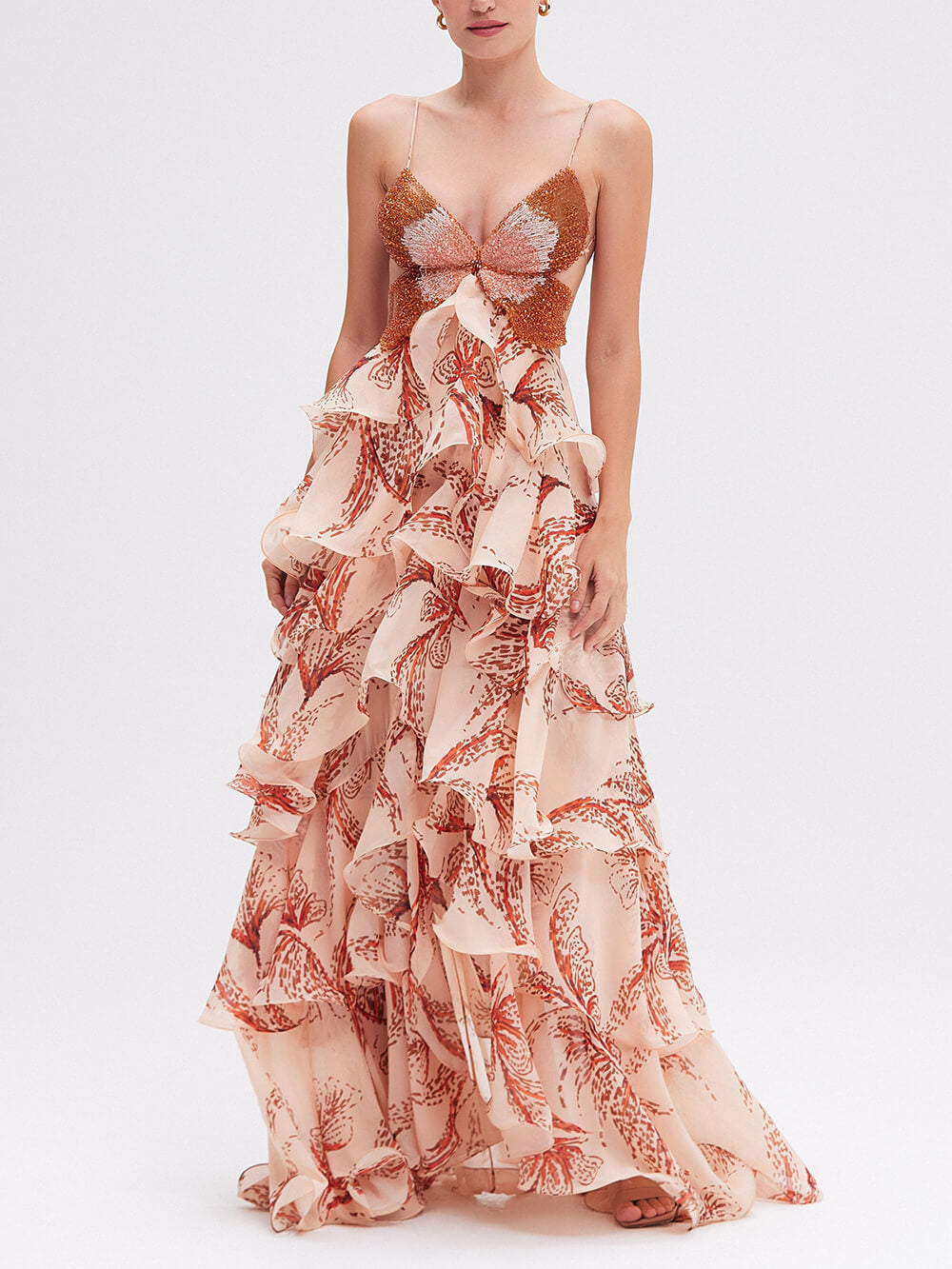 Robe Maxi Papillon Signature