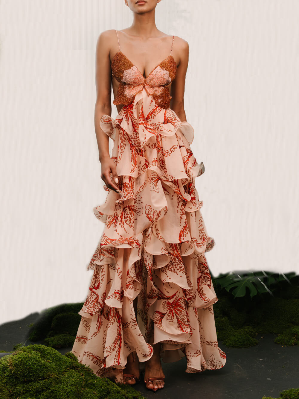 Robe Maxi Papillon Signature