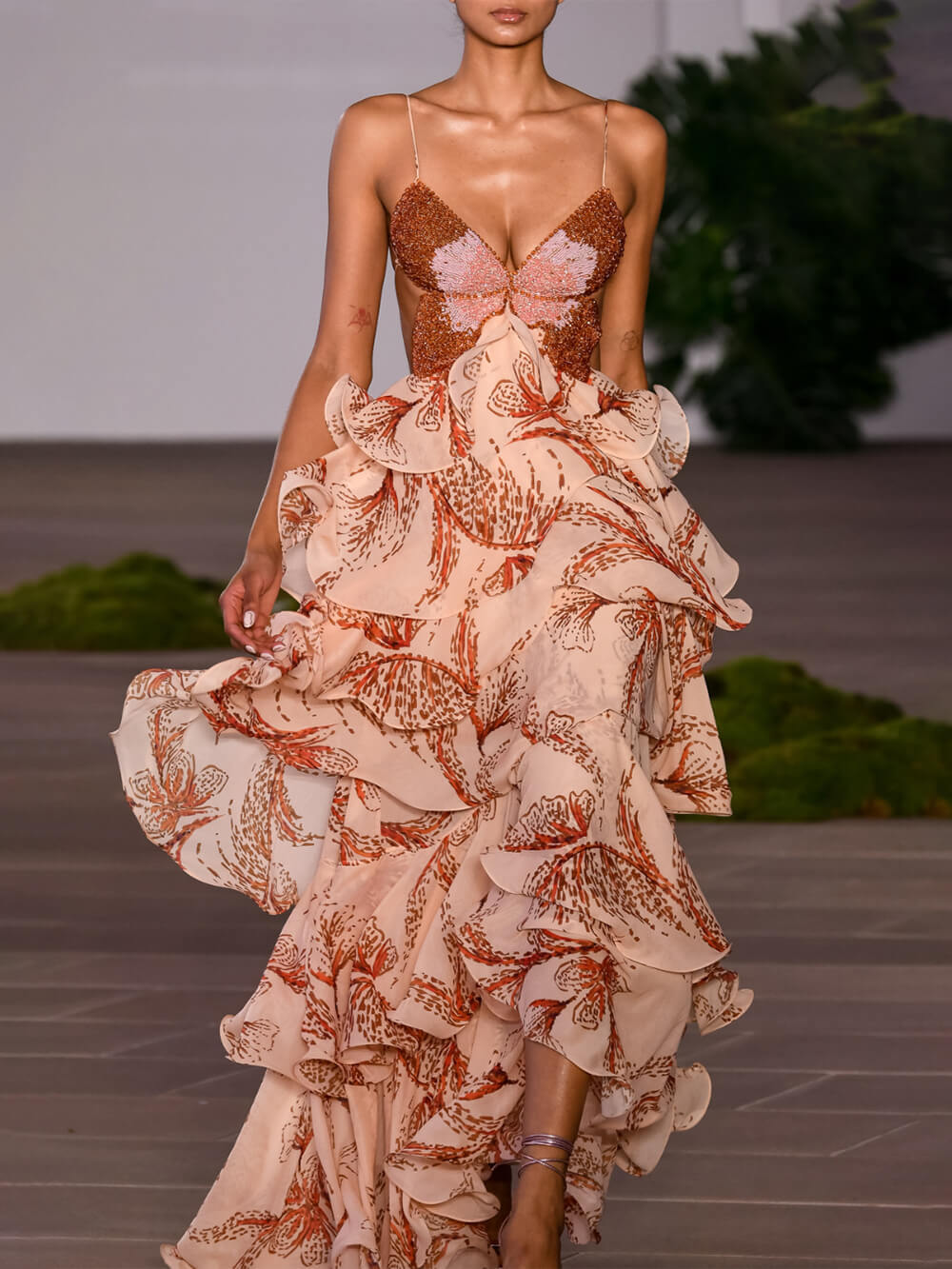 Robe Maxi Papillon Signature