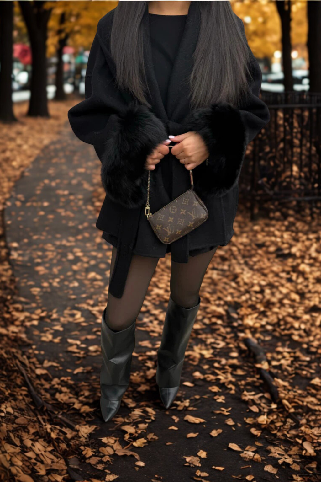 Manteau Fausse Fourrure