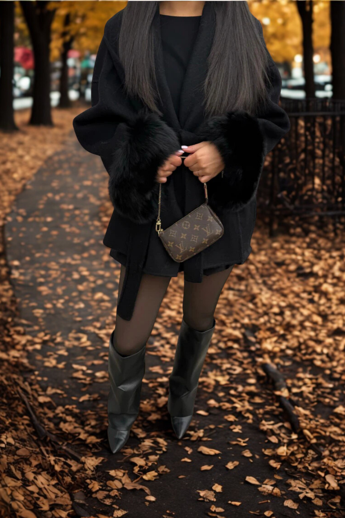 Manteau Fausse Fourrure