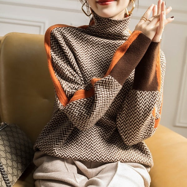 Pull à Col Roulé Clara