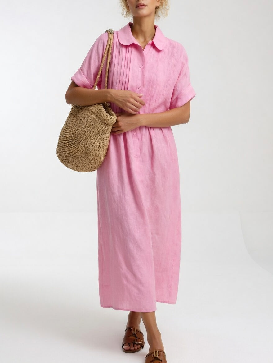 Robe Chemise Fluide Estivale Lysandra