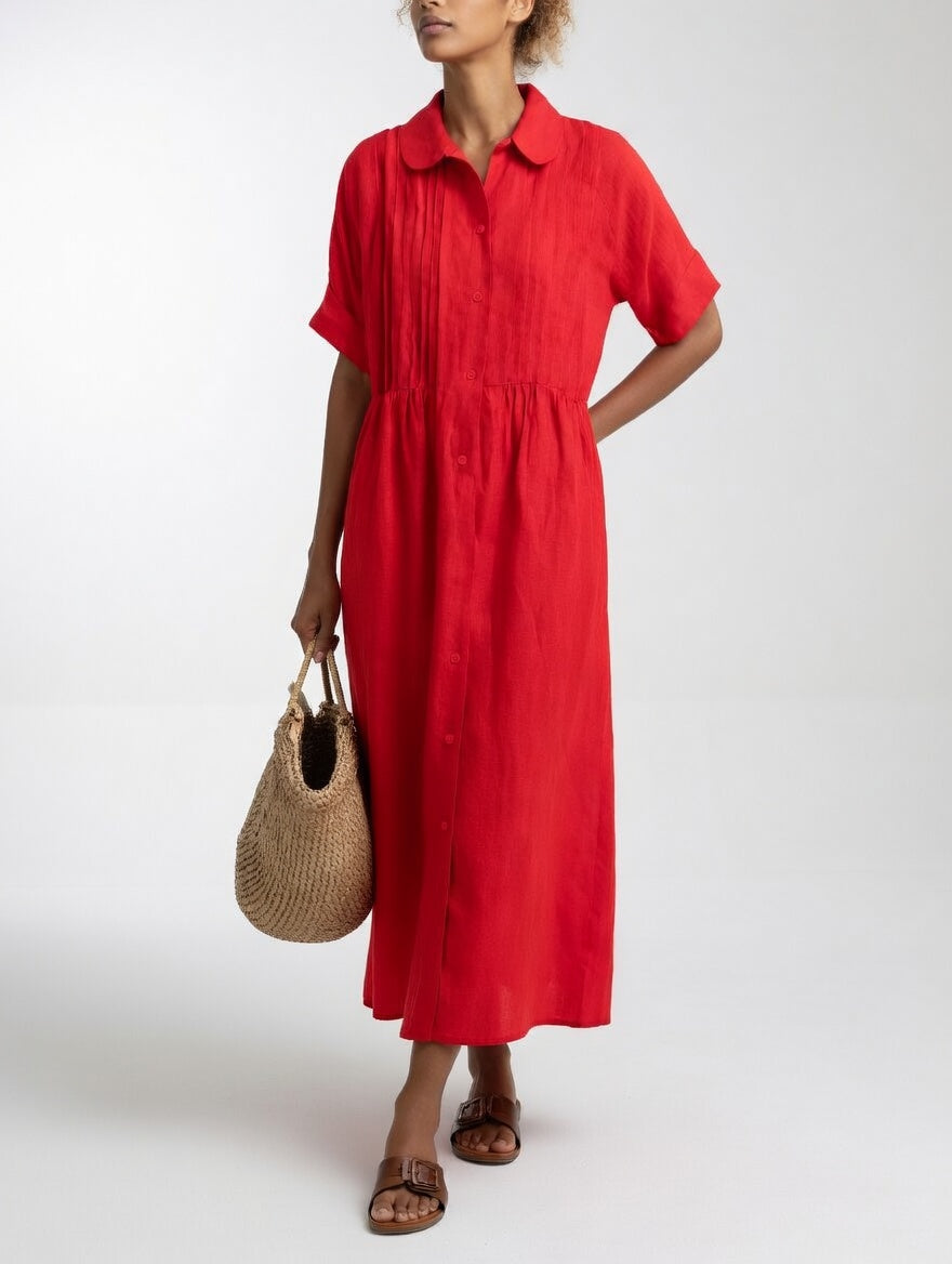 Robe Chemise Fluide Estivale Lysandra