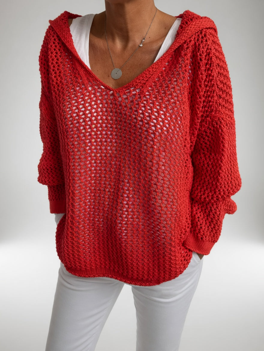 Pull Maille Ajourée Évarielle