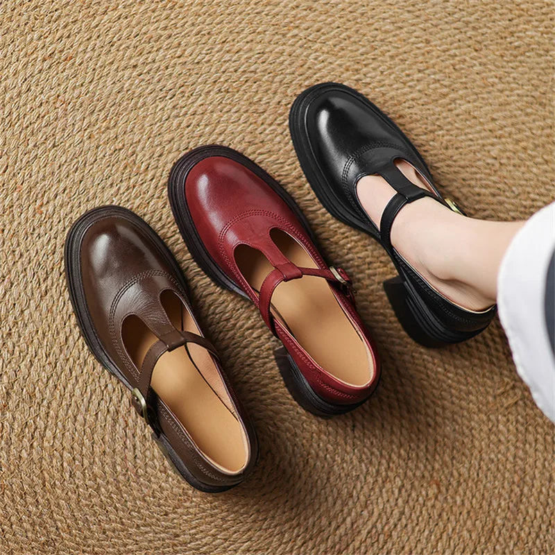 Chaussures Escarpins Chunky Mary Janes Elvana