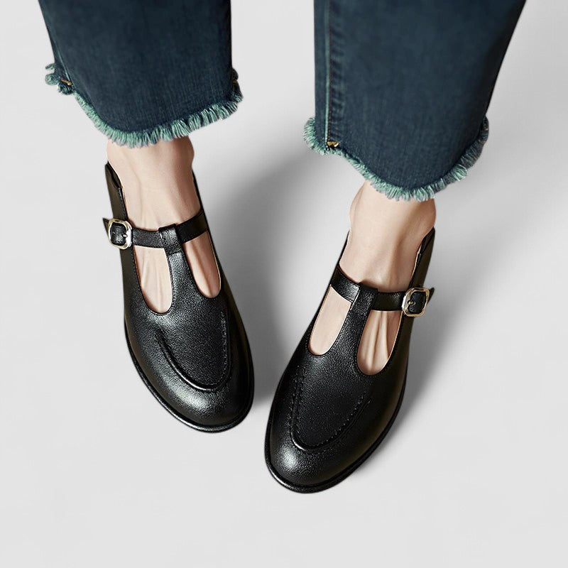 Chaussures Orthopédiques Mary Jane à Talon Bas Ariyzzah