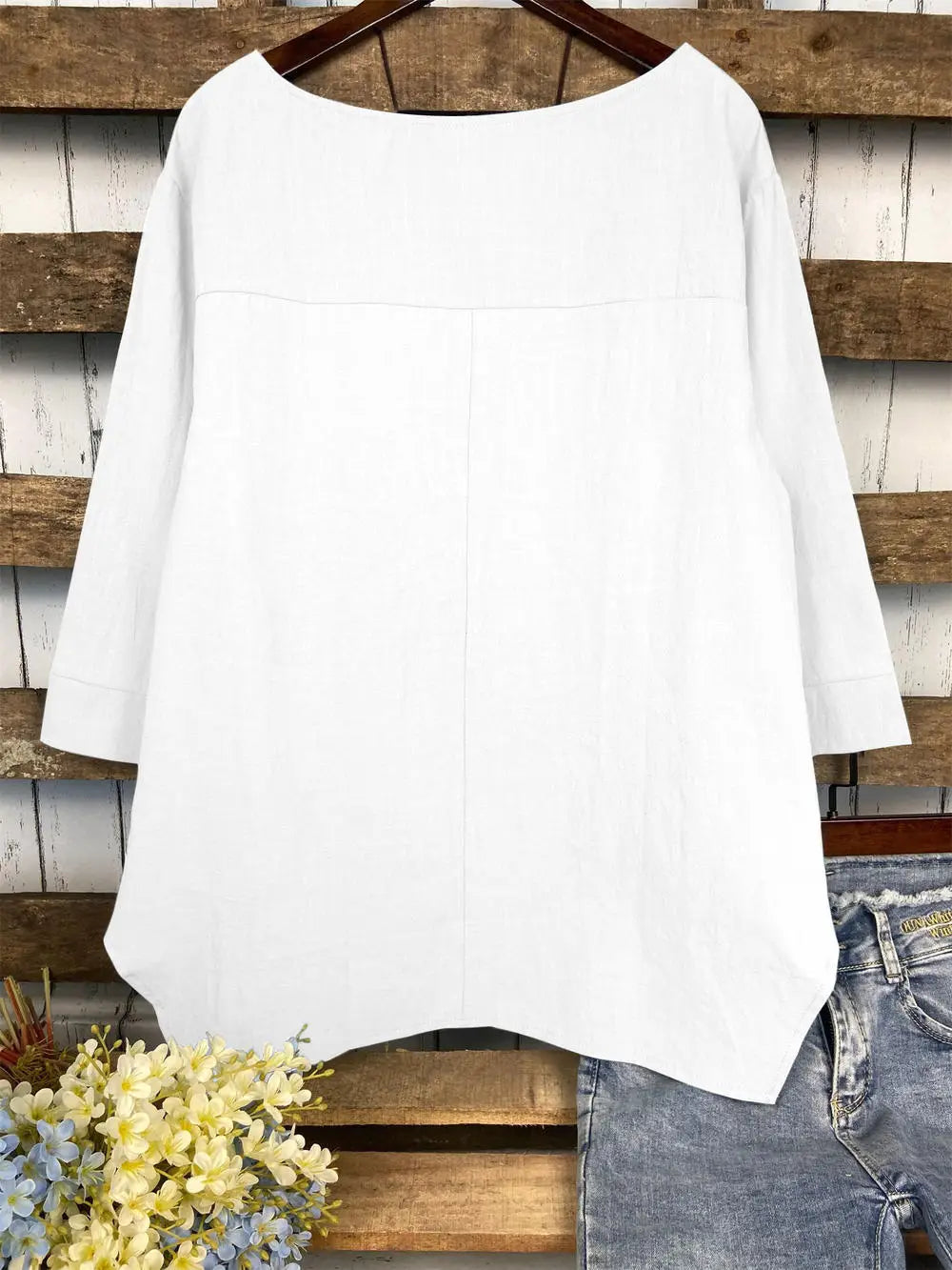 Blouse Asymétrique Décontractée Liana