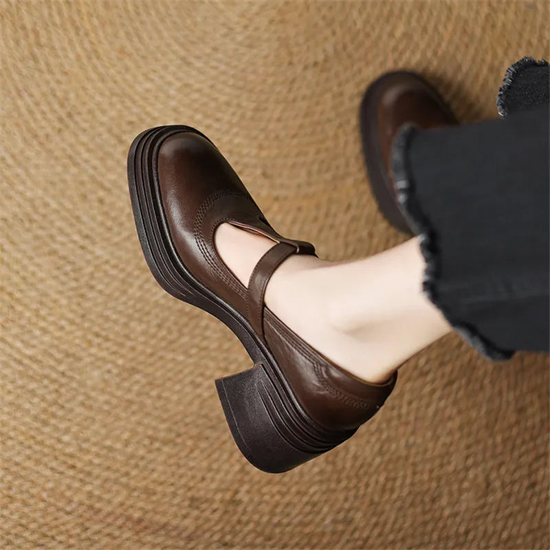 Chaussures Escarpins Chunky Mary Janes Elvana
