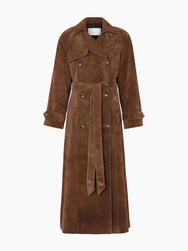 Trench en Daim Doux