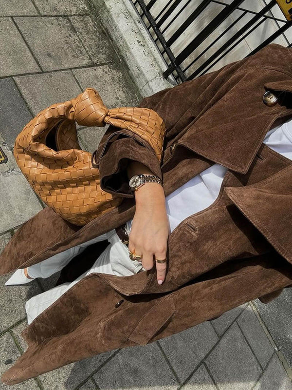 Trench en Daim Doux