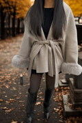 Manteau Fausse Fourrure