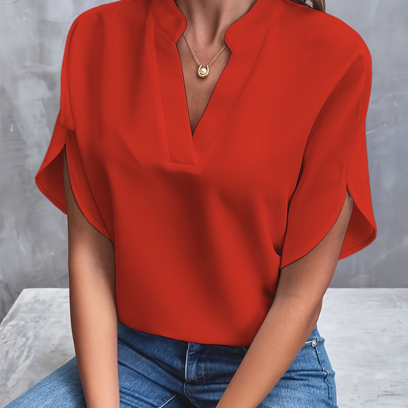 Vivian - Élégance Polyvalente Blouse