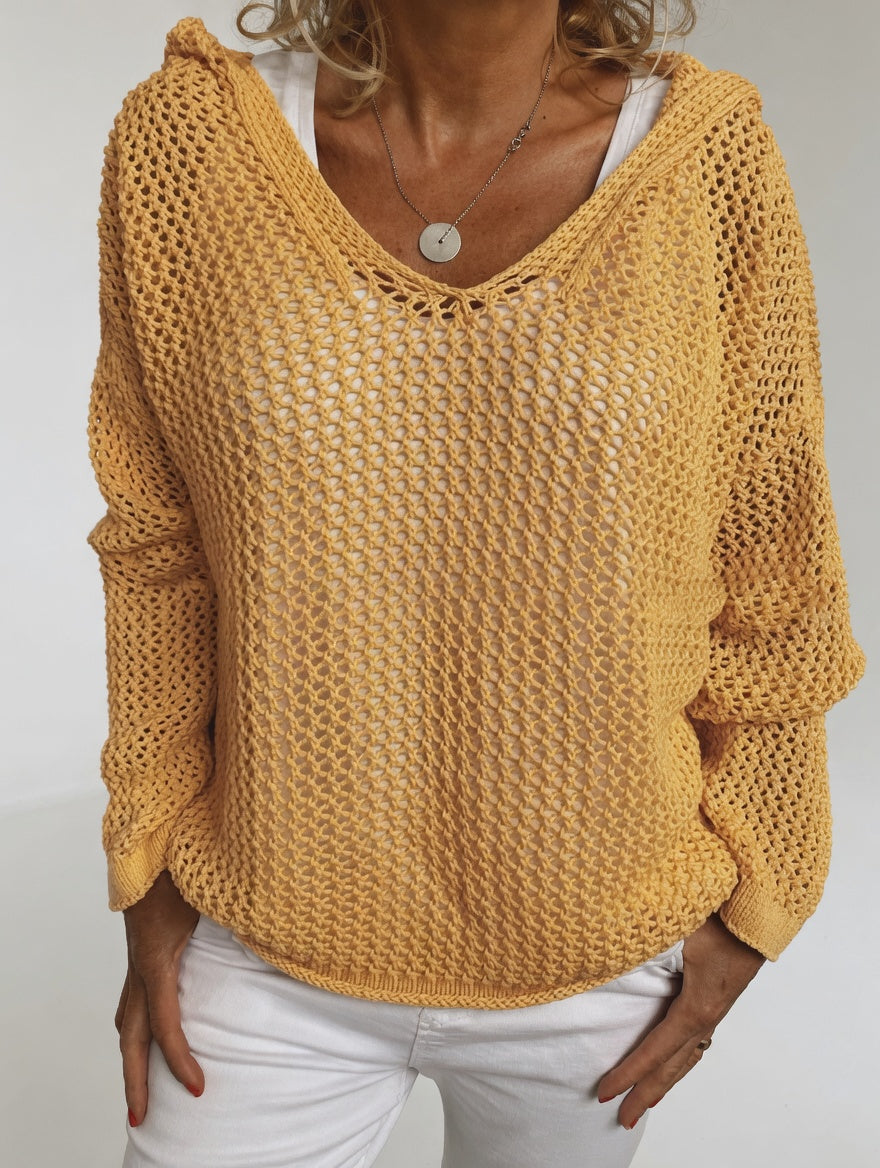 Pull Maille Ajourée Évarielle