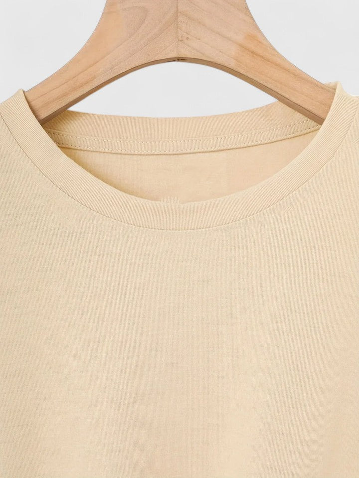 T-shirt Confortable à Manches Courtes Lea