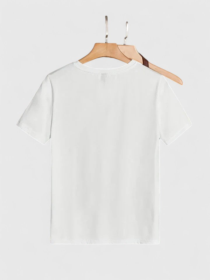 T-shirt Confortable à Manches Courtes Lea