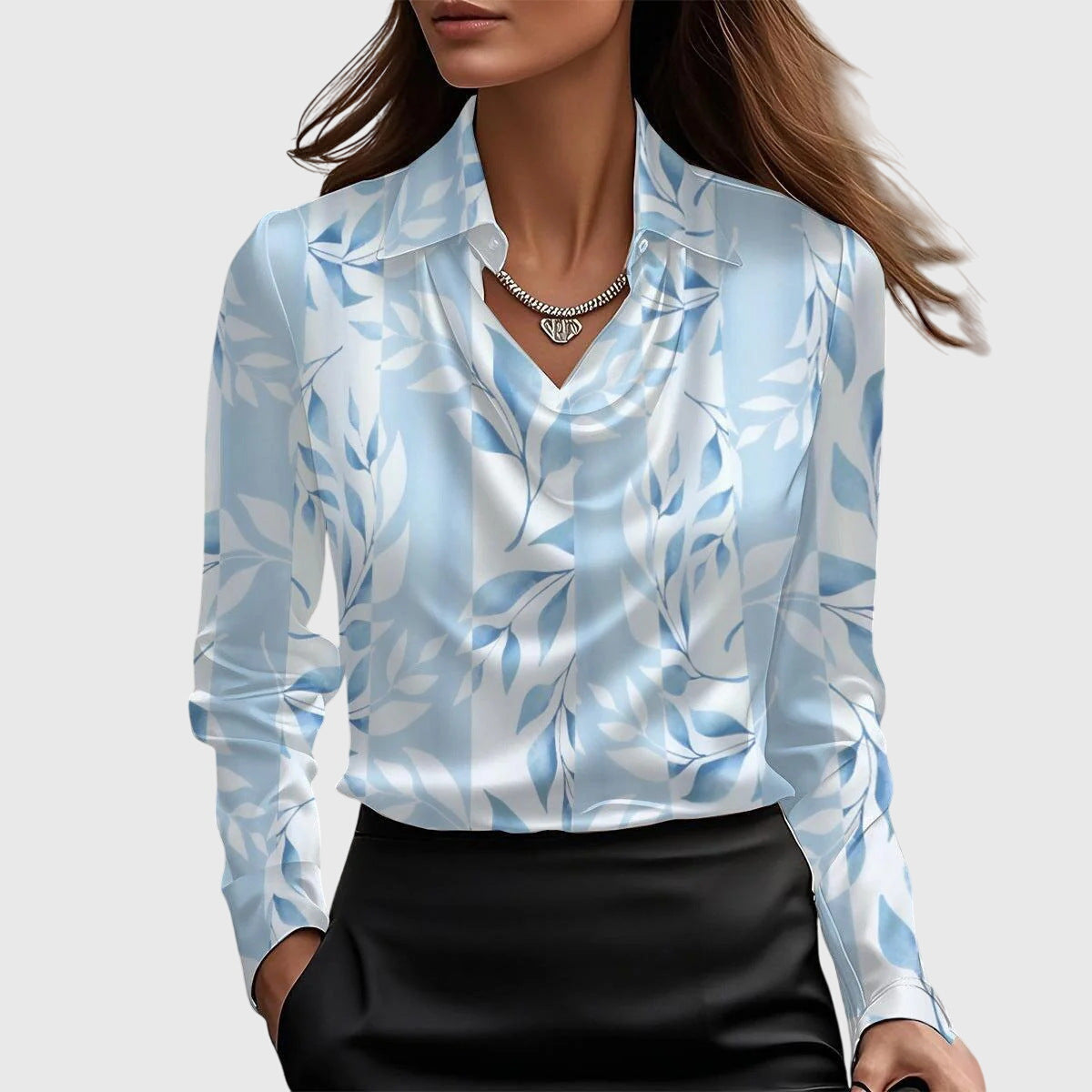 Blouse Brillante et Élégante Sylvie