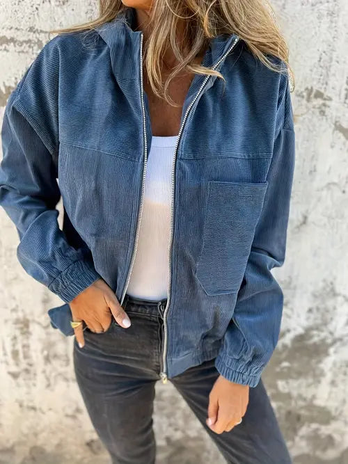 Veste en Velours Côtelé