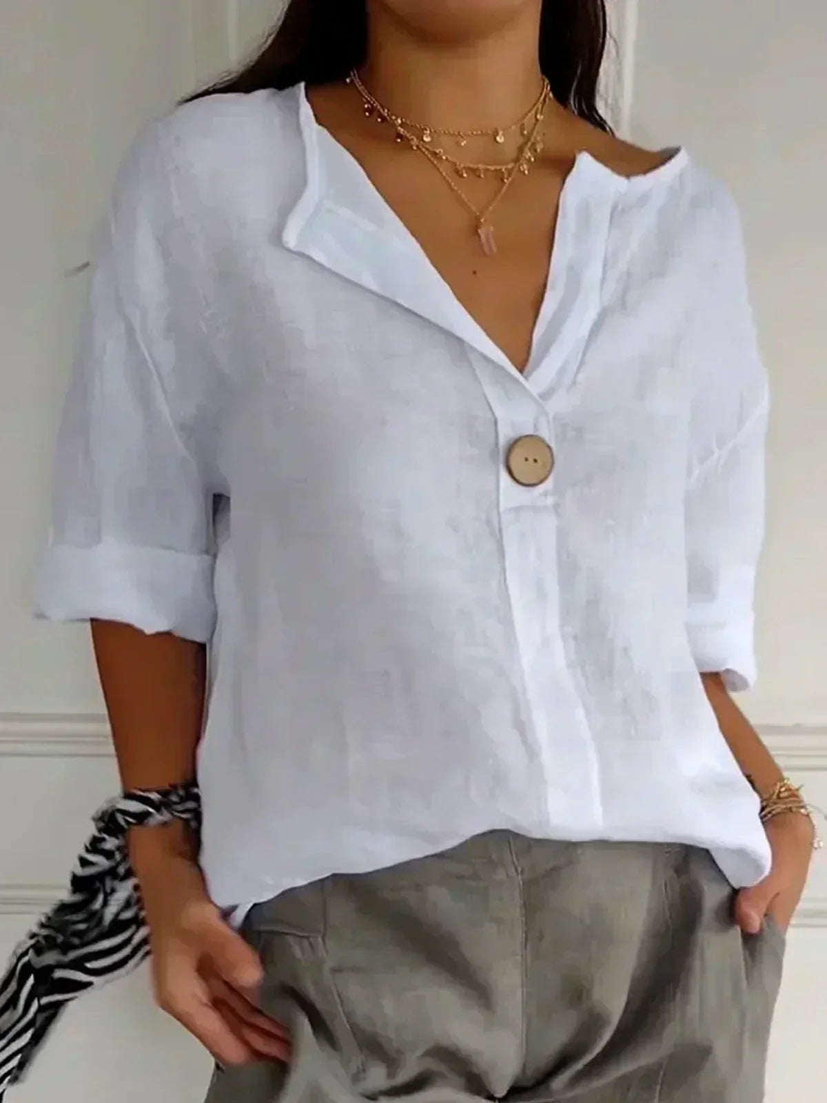 Blouse Décontractée Élégante Freja