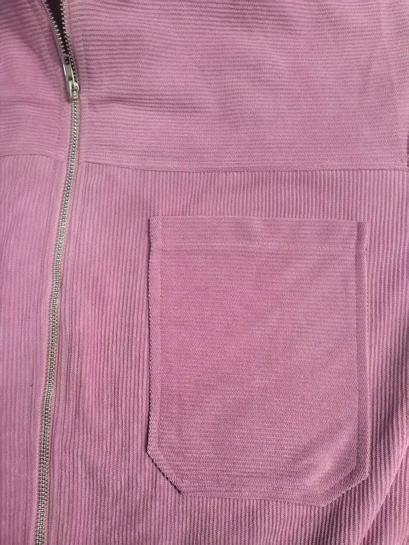 Veste en Velours Côtelé