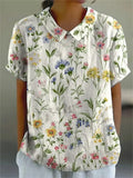 Chemise Fleurie Élégante Sofia