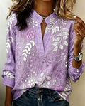 Eleni - Blouse Florale Élégante