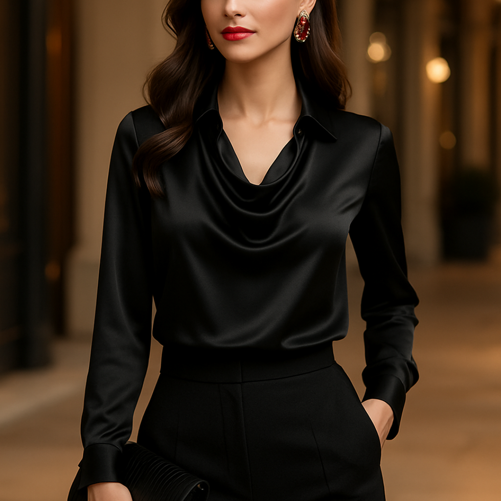 Celena - Élégante Blouse Polyvalente