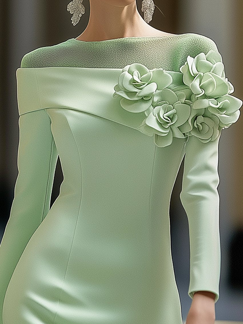 Robe de Luxe Épaules Dénudées