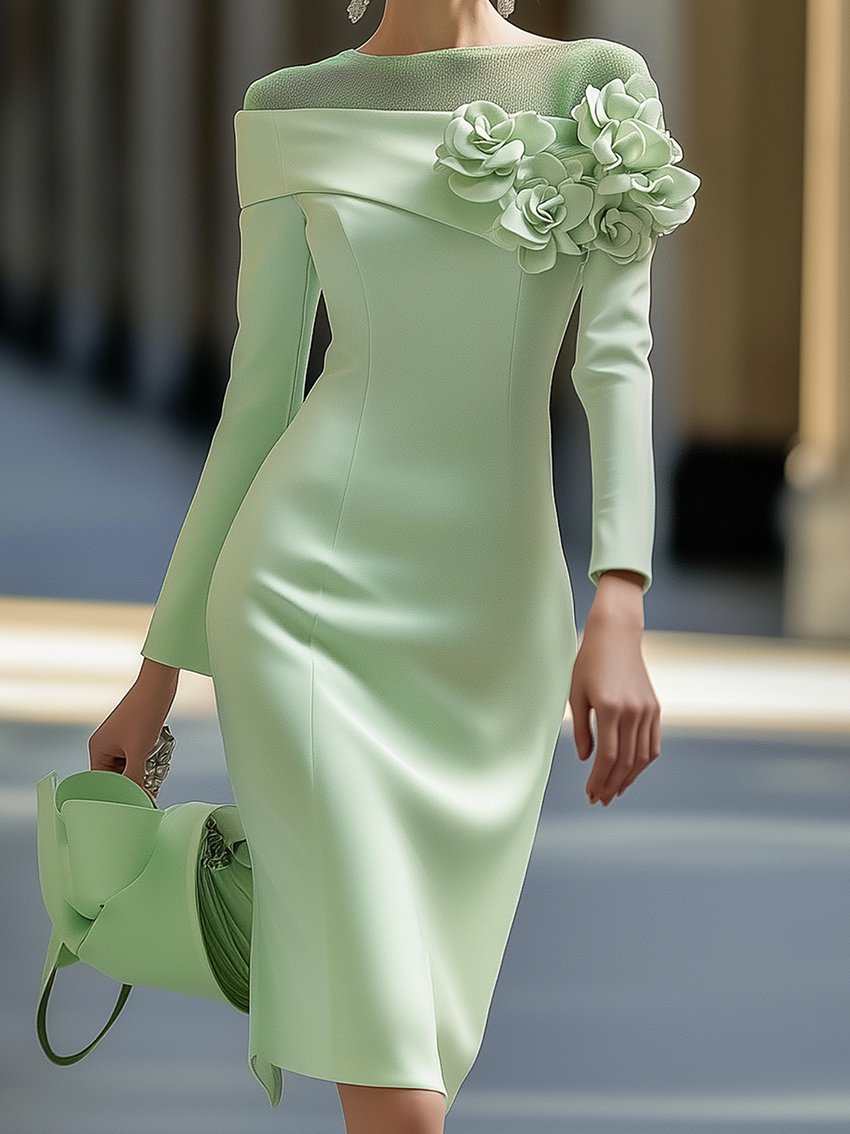 Robe de Luxe Épaules Dénudées