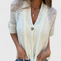 Chemise Tricotée Élégante Geneviève