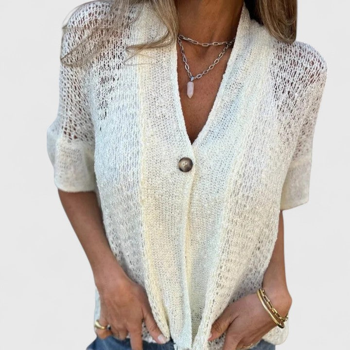 Chemise Tricotée Élégante Geneviève