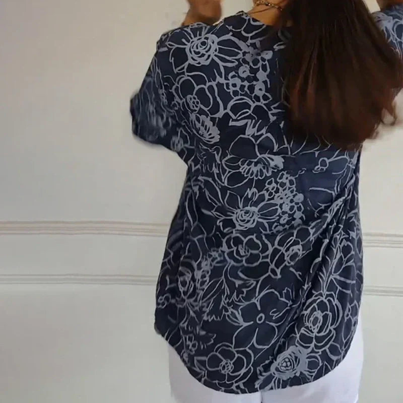 Blouse à Imprimé Floral Lotte