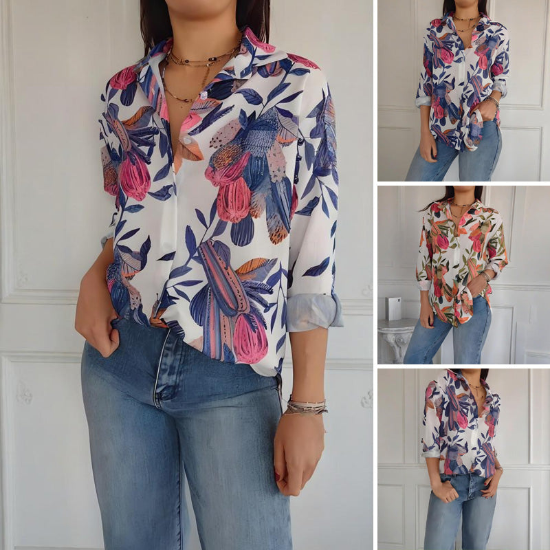 Élégante Blouse Florale Elise