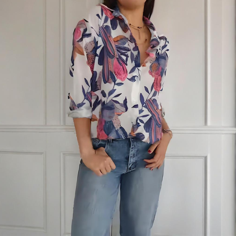 Élégante Blouse Florale Elise