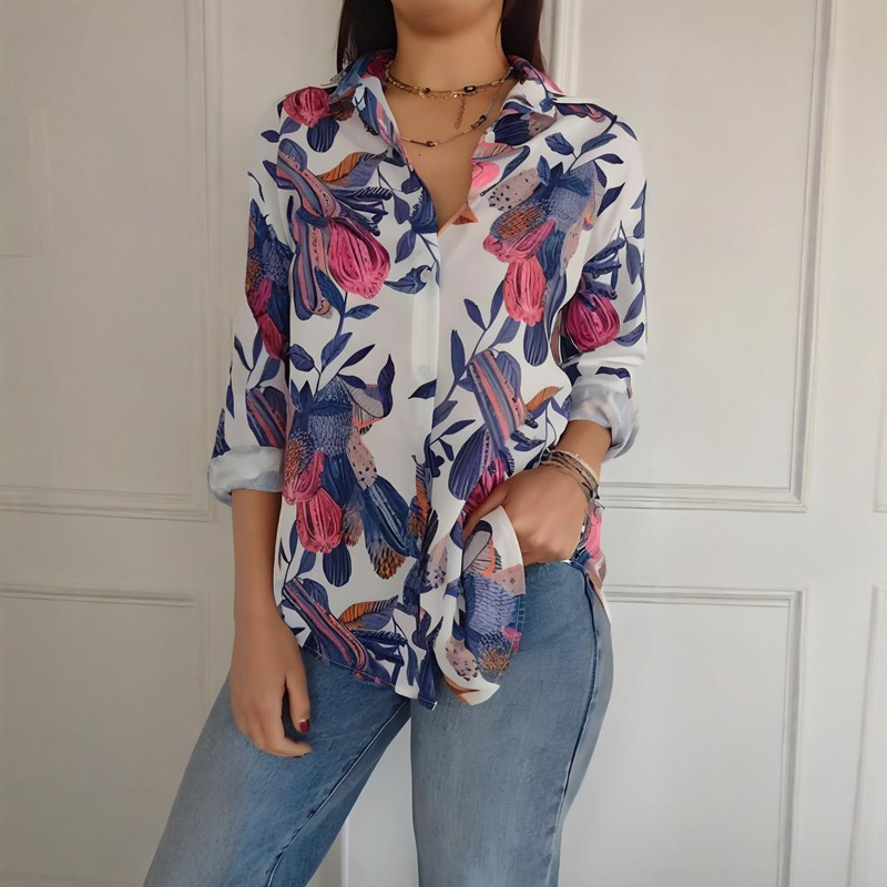Élégante Blouse Florale Elise