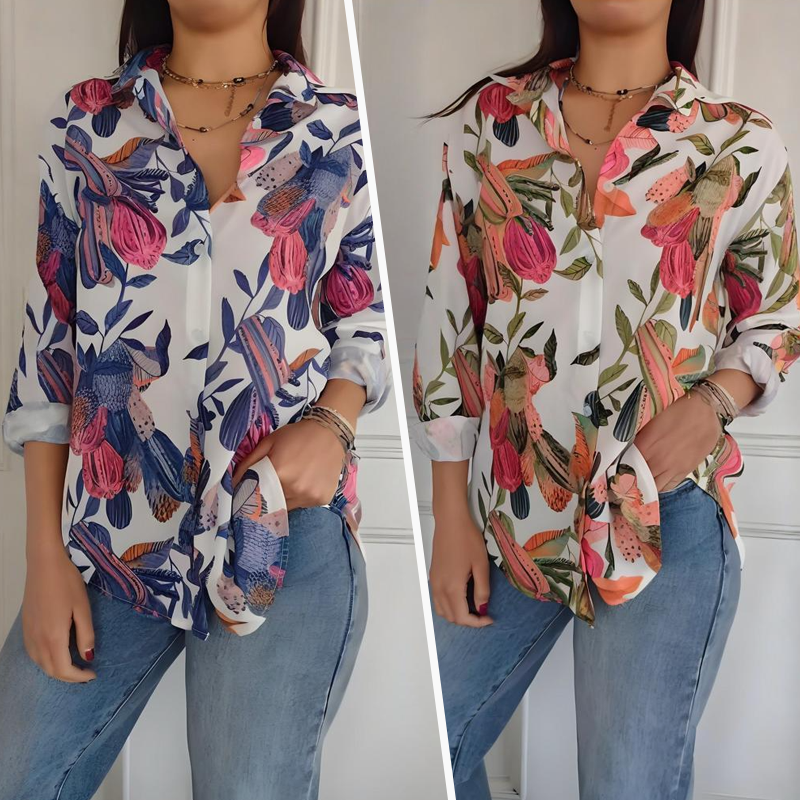 Élégante Blouse Florale Elise