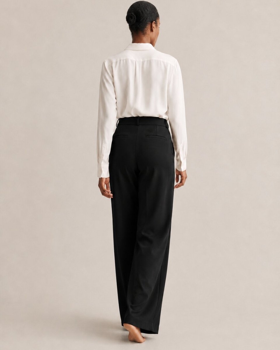 Pantalon Fluide à Jambe Large Haven