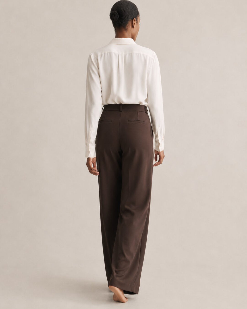 Pantalon Fluide à Jambe Large Haven
