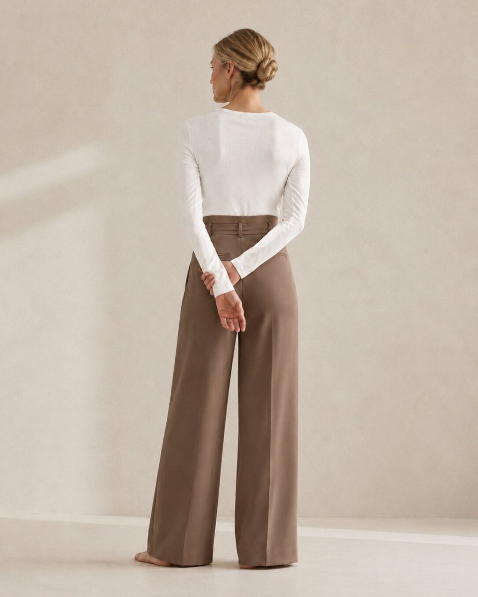 Pantalon avec Ceinture Sofia